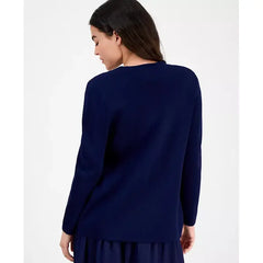 Anne Klein Petite Newport Open Front Cardigan, Lightweight Stylish Layering Sweater