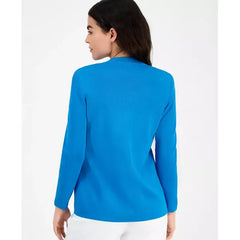 Anne Klein Petite Newport Open Front Cardigan, Lightweight Stylish Layering Sweater