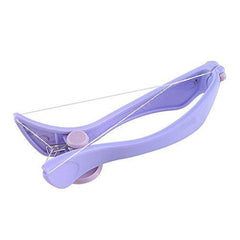 Piesome Eyebrow Face and Body Hair Threading and Removal System, tweezers for eyebrows, threading tool, threading machine for women, threading epilators for women (purple)