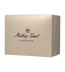 Mathey-Tissot Analog Black Dial Men's Watch - Silver-Gold