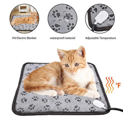 4G-Kitty Pet Heating Pad - 17.7"x17.7" Waterproof Mat with Smart Thermostat for Cats & Small Dogs