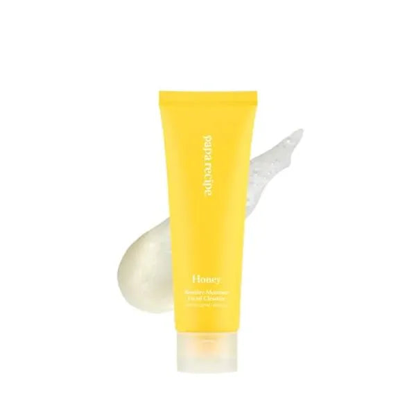 Papa Recipe Bombee Honey Moisture Facial Cleanser Nourishing & Moisturizing Honey Care, Soothing & Calming Skin with Centella Asiatica, Gentle Foaming Cleanser, Korean Skincare