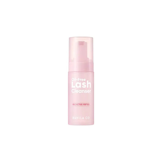 BANILA CO Clean It Zero Oil Free Lash Cleanser Tear Free Gentle Eyelash Shampoo for Extensions & Natural Lashes Tear Free, Vegan Foam with Peptides