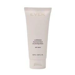 EVER Luminous Nutrient-Rich Cleansing Balm – Vitamin C & Sesame Oil Waterless Facial Cleanser to Remove Makeup, Dirt & Impurities – Nourishing Balm for Dry, Normal & Sensitive Skin, 2.8 fl oz