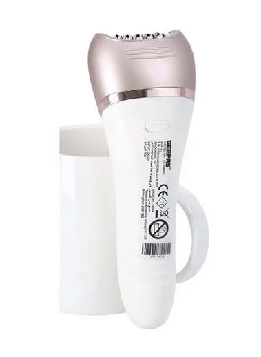 Geepas GLS86053 Rechargeable Ladies Grooming Set | 4-in-1 | Electric Hair Remover | Detachable Shaving Head| On/Off Switch| LED Indicator Light| Ideal to Remove Unwanted Hair