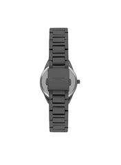 Lee Cooper Women's VX3JE1 Movement Watch, Multi Function Display and Metal Strap - LC07643.060, Gun Metal