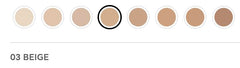 Radiant Professional Natural Fix All Day Matte Cream Foundation - Long Wear High Coverage Face Makeup Foundation With SPF 15 - Oil Free Matte Finish - For All Skin Types-1.01 oz. (3 Beige)