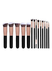 ORiTi Makeup Brushes 14 PCs Makeup Brush Set Premium Synthetic Foundation Brush Blending Face Powder Blush Concealers Eyeshadow Brush Make up Brushes Set