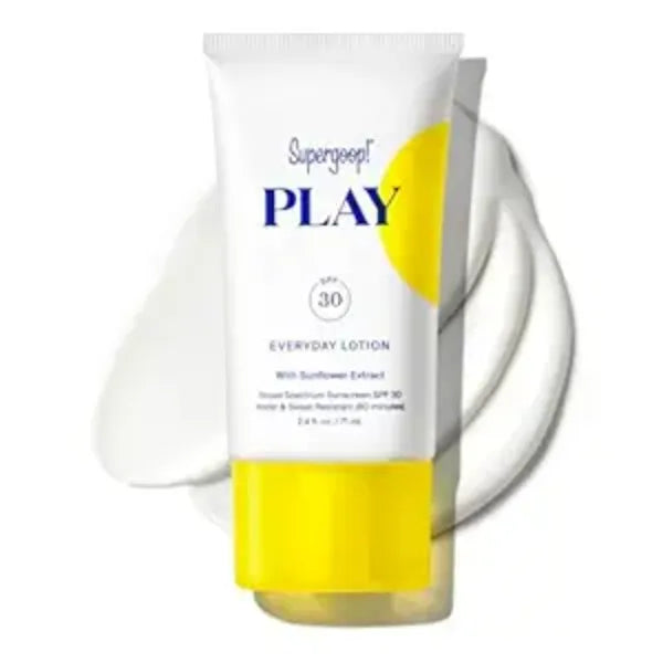 Supergoop! PLAY Everyday SPF 30 Lotion - 2.4 oz - Broad Spectrum Sunscreen - Water & Sweat Resistant Body
