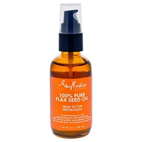 Shea Moisture 100% Pure Flaxseed Oil Head to Toe Protection, 47 ml