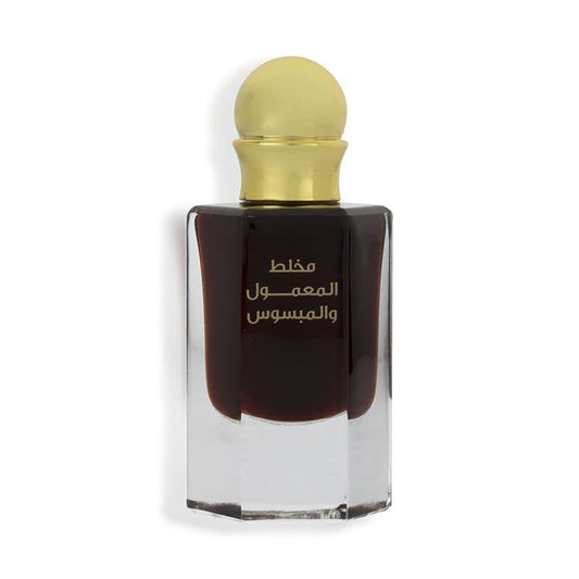 Almajed for Oud Dehn Mukhallat Al-Maamoul And Al-Mabsous Perfume Oil, 60ml
