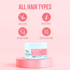 I Belli Capelli Organic Hair Botox Treatment & Argan Oil Mask 250g- Botox Capilar Para el Cabello, Formaldehyde-Free- Cirugia Capilar Para el Cabello- Effect Anti-Frizz, Volume Reduction, Smoothing