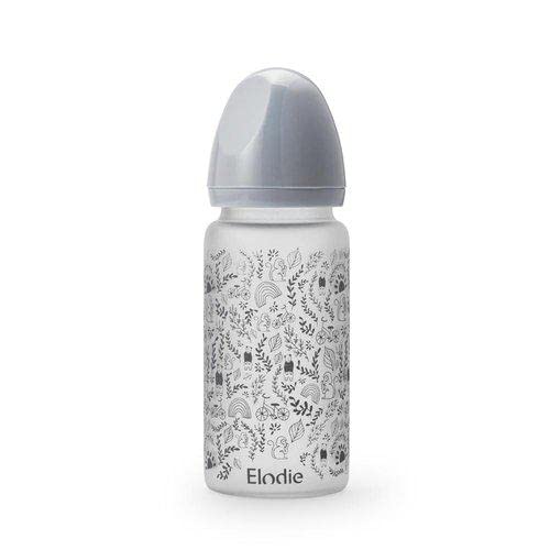 Elodie Details Baby Bottle, Monkey Sunrise Glass Feeding Bottle, Blue