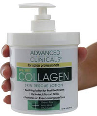 Advanced Clinicals Collagen Skin Rescue Lotion