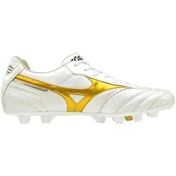 Mizuno MORELIA II PRO Unisex Football Boots White 44.5 EU