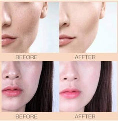 Lusty Soul 3 in 1 CC and BB Water Proof Foundation Concealer Cream with Air Cushion Mushroom+ Long Lasting Gel Eyeliner, Black and Brown (CC Cream + MF Eyeliner)