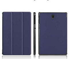 SKEIDO Case For Samsung Galaxy Tab S4 10.5 SM-T830 SM-T835 Smart Cover Funda Tablet Folding Stand Skin Shell (Blue)