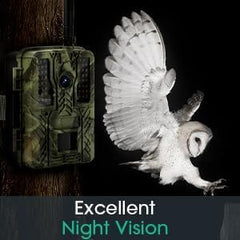 NALACAL Trail Camera, 4K 48MP WiFi Hunting Game Camera, 0.2s Trigger Time Deer Trail Camera, Infrared Night Vision IP67 Waterproof Wireless Wide Angle Trail Camera, for Outdoor Wildlife Monitoring