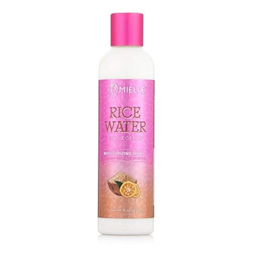 Mielle Organics Rice Water Moisturizing Hair Milk For Curly, or Wavy Hair, 8oz
