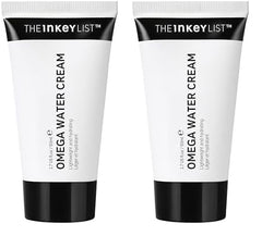 The Inky List Omega Water Cream 50ml, Oil-Free Facial Moisturizer, Lightweight Gel, Vegan Friendly, Suitable for Blemish-Prone Skin (Pack of 2)