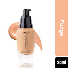 Forever52 Daily Life Ultra Definition Liquid Foundation (Fudge- 013, Medium to Dark Shade with Golden Undertone) Long Lasting Matte Full Coverage Flawless Weightless Creamy Foundation.
