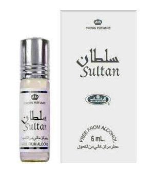 Al Rehab Sultan Perfume Oil For Men, 6ml - Fresh