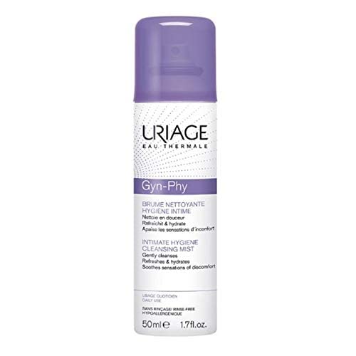 Uriage Intimate Hygiene Cleansing Mist Spray For Women 50 ml, White