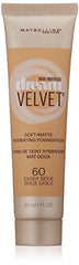 Myb Drm Velvet Fndtn 60 S Size 1.0 O Maybelline Dream Velvet Foundation 60 Sandy Beige 1.0oz