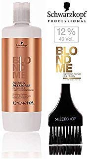 Schwarzkopf Blonde Me Premium Developer Professional Oil Formula (Stylist Collection) 33.8 fl oz / 1000 ml Blondeme (12%; 40 vol)