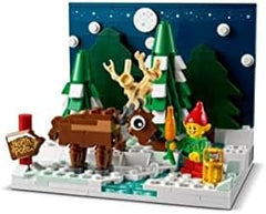 LEGO 40484 Santa's Front Yard 2021 Limited Edition Exclusive Christmas Set 317 Pieces Age 9+