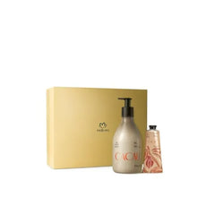 Natura Brazilian Cacau Holiday Collagen Boost Set  Body Lotion & Hand Cream Holiday Gift Box Deep Hydration & Collagen Boost with Amazonian Cacao Butter 2 Piece Gift Set
