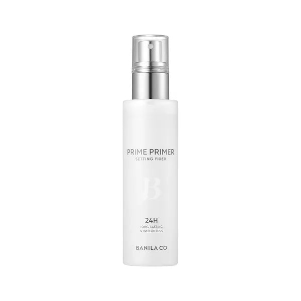 BANILA CO Prime Primer Setting Fixer 24Hr Setting Spray 24 Hour Long Lasting Makeup Sealing Spray Sweat Proof & Waterproof Ultra Fine Mist