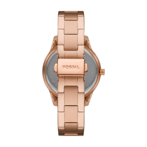 Fossil Women's Watch Stella Sport, 37mm, case size, Quartz Multifunction movement, Stainless Steel strap