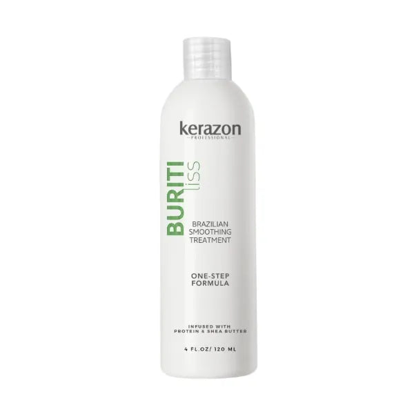 Kerazon Professional Buriti Liss Brazilian Smoothing Treatment, One-Step Formula, 4 fl oz
