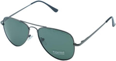 King City Polarized Aviator Sunglasses for Men, Women, Classic Pilot Style, Metal Frame, UV protection for Driving, Fishing, Sports
