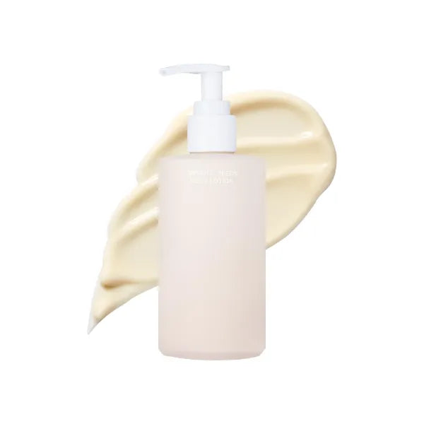 Whamisa Organic Seeds Body Lotion - Relaxation, Fermented Postbiotic Formula for Relaxing Skin, Waterless Formula, Hydrating, Spa Care, Woody Scent, Korean Skin Care (250ml)