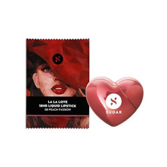 SUGAR Cosmetics LA LA Love Matte Liquid Lipstick | Lasts 18Hrs | Transferproof & Waterproof | 5ml | 08 Peach Passion