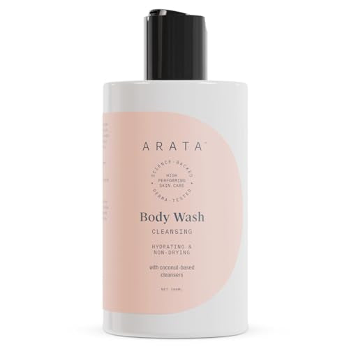 Arata Natural Hydrating & Non-Drying Body Wash With Coconut & Citrus Extracts (300 ml)