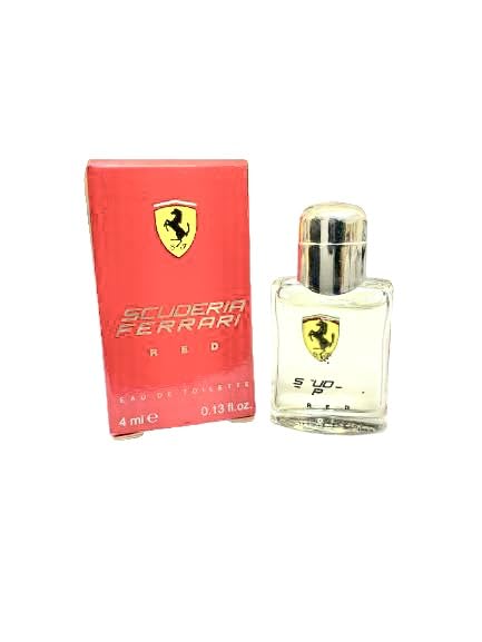 Scudeira Ferrari Red Eau de Toillete 4 ml by Usama Perfumes I Al Hafiz Oud