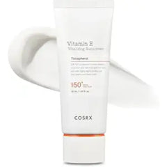 COSRX Vitamin E Vitalizing Face Sunscreen SPF 50, 1.69 fl oz, SPF Moisturizer, Lightweight under Makeup, Korean Skin Care, Korean Sunscreen for Face