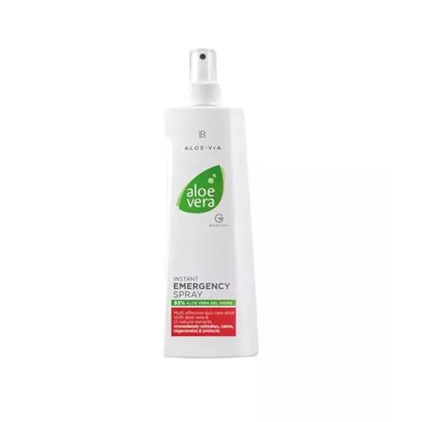LR Health&Beauty Aloe Via Aloe Vera Instant Emergency Body Lightweight Spray Women Men 400 ml.