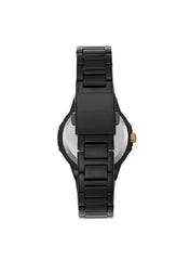 LEE COOPER Women's Watch, Analog Display and Mesh Strap - LC08017.651, Black