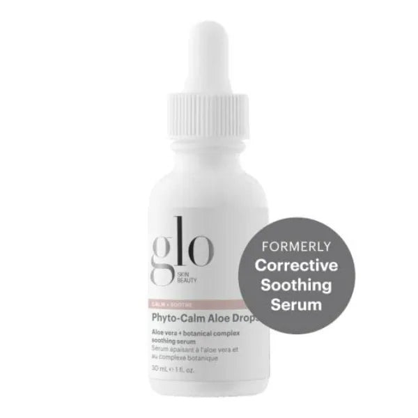 Glo Skin Beauty Phyto-Calm Aloe Drops – Soothing Treatment for Redness, Irritation & Sensitive Skin