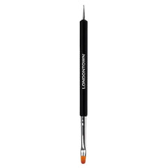 LONDONTOWN Dotting Pen with Nail Art Brush Liner, Multi-Purpose Double Ended Nail Design Ball Tip Dot Detail Painting Tool for Professional Manicure Pedicure Precision