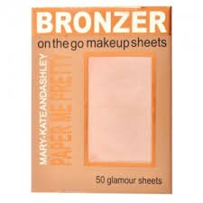 Mary Kate & Ashley Paper Me Pretty Bronzer Makeup Sheets - Goddess 813 (2 pack)