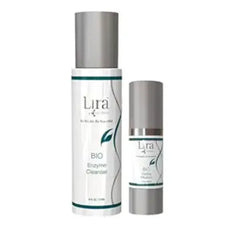 Lira Clinical BIO Enzyme Face Cleanser and BIO Hydra Infusion Bundle Anti Aging Face Wash and Hydrating Serum with Hyaluronic Acid