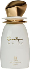 Ahmed Al Maghribi Scentique White 100ML | For women Perfume | For Men Perfume | For unisex | Long Lasting | Black Currant | Pink Pepper | Vanilla | Perfumes