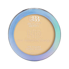 Beauty Berry [Pack of 2] HD High Definition Two Way Cake Compact, SPF-20 (03 - Golden Beige, Pack of 2)