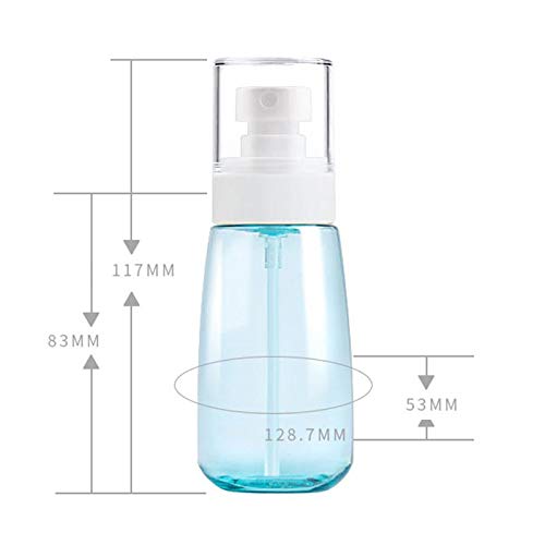 30ml Transparent Fine Mist Spray Bottles Travel Plastic Spray Bottle Portable Cosmetic Liquid Containers