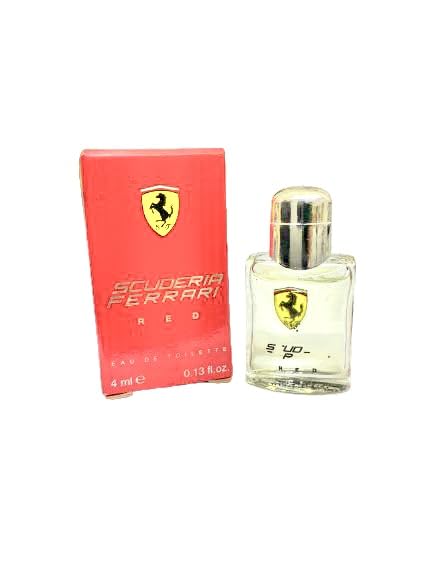 Scudeira Ferrari Red Eau de Toillete 4 ml by Usama Perfumes I Al Hafiz Oud